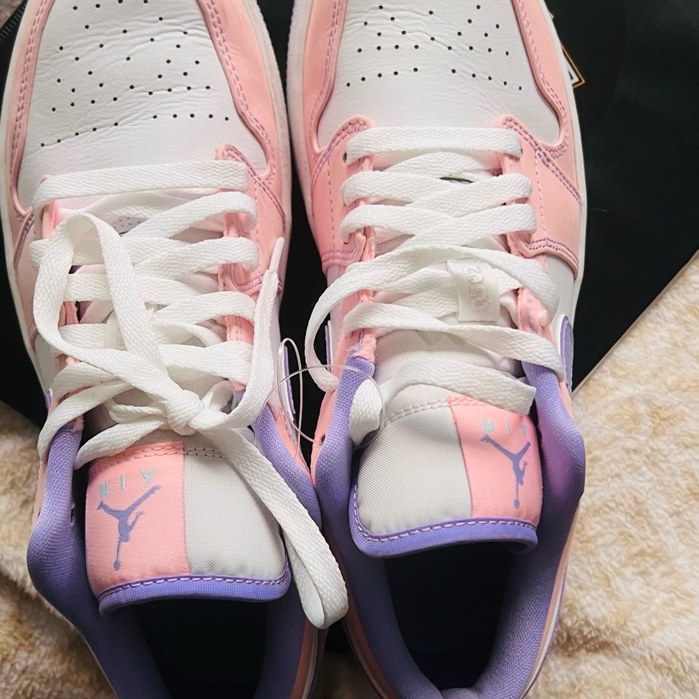 Women's Pink and Purple Sneakers - Picture 4 of 4